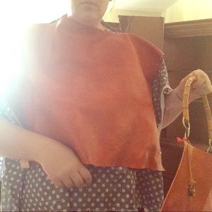 Woodstock winter vest with matching tot